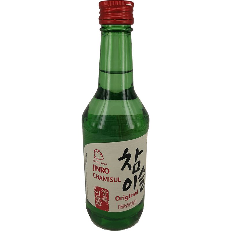 Soju Coreano 350 ml 20,1% - Chamisul Classic Soju Jinro