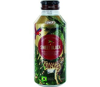 韩国 黑咖啡 加糖 390毫升 / Schwarzer Kaffee mit Zucker 390ml OKF