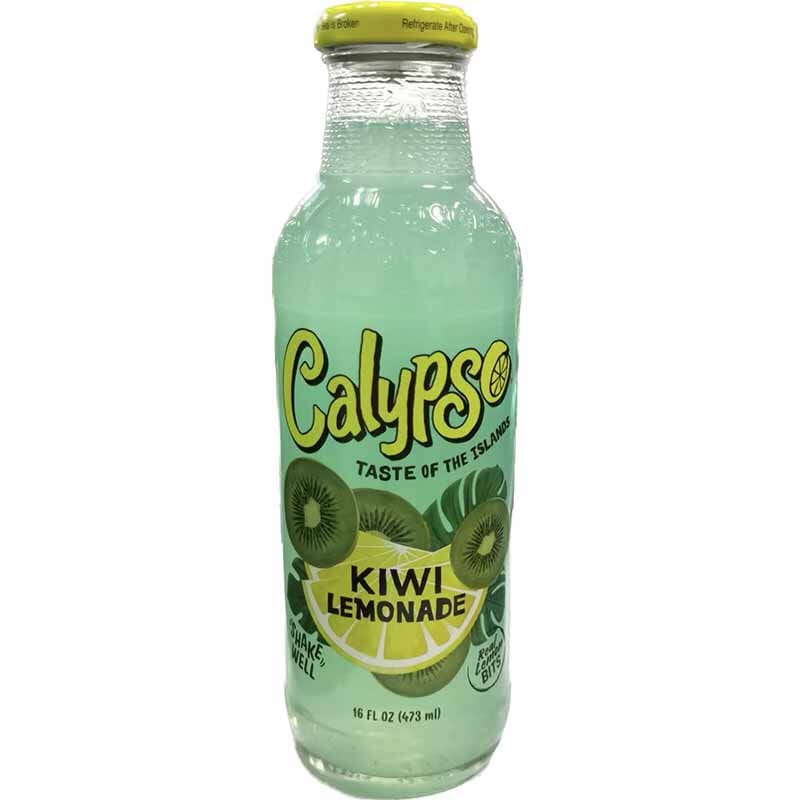 柠檬水饮料 猕猴桃味 473毫升/Lemonade Getränk Kiwi Geschmack 473ml Calypso