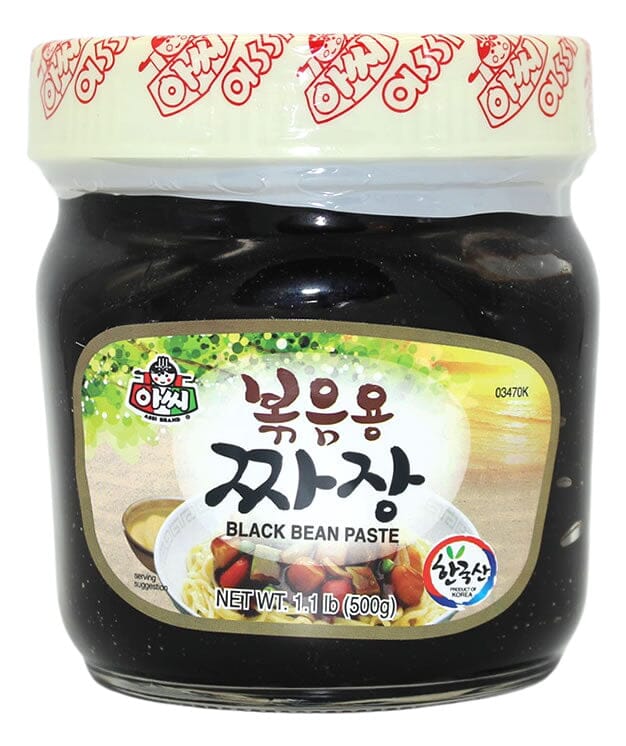 韩国 黑豆杂酱面酱 春酱 500克 /Jjajangmyeon Schwarze Bohne Paste 500g ASSI