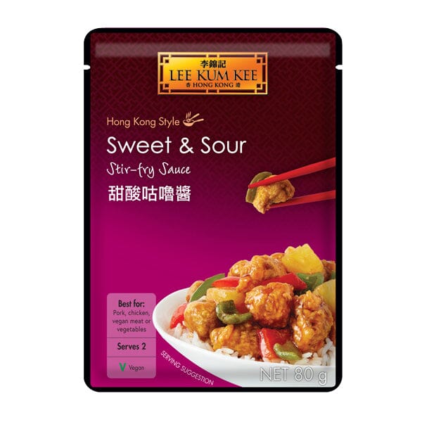 李锦记 酸甜咕噜酱 80克/Sweet & Sour Stir-Fry Sauce 80g LKK