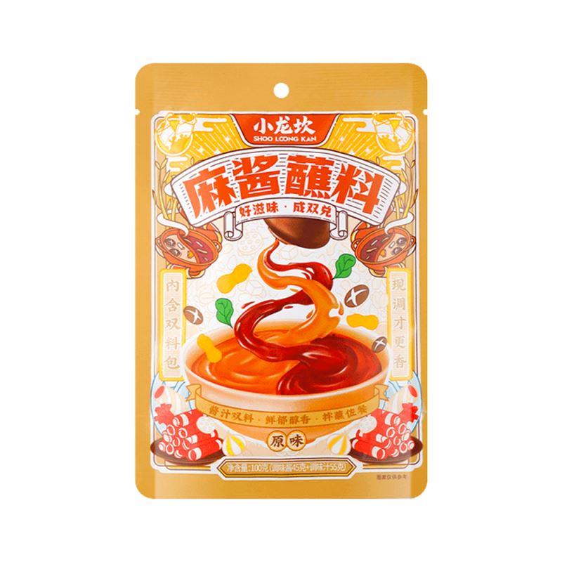 小龙坎 火锅蘸料 芝麻酱 原味 100g/ Sesame Paste 100g XLK