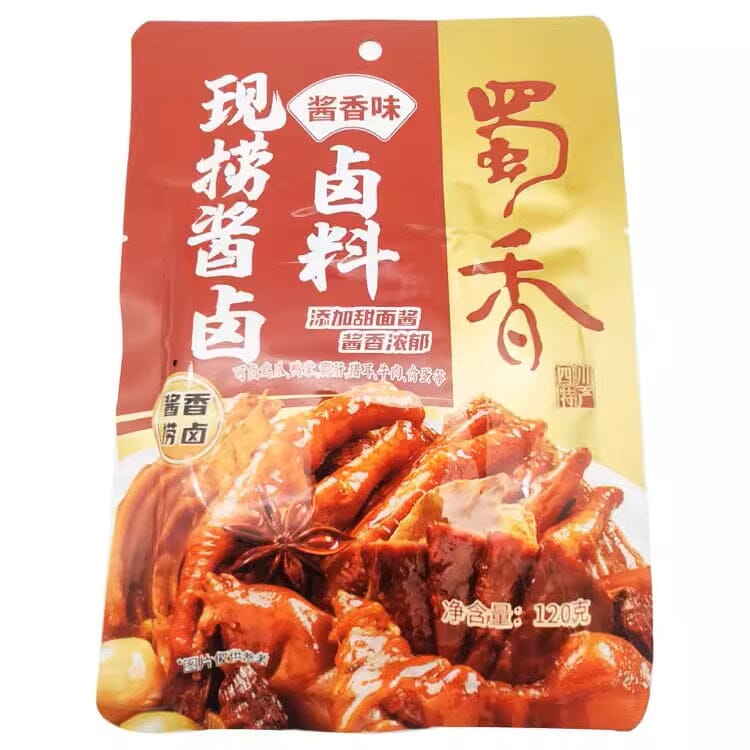蜀香 现捞卤料 酱香味 120克 /Xianlao Sauce Sojapast Geschmack 120g SHUXIANG