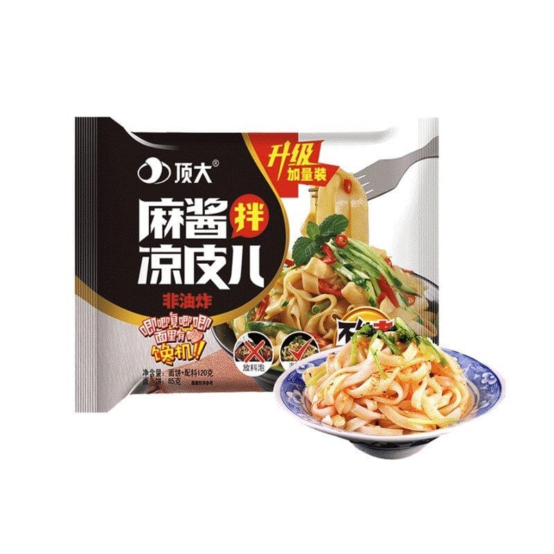 顶大 凉皮儿 麻酱味 120克 /Instant Reisnudeln mit Sesampaste 120g DINGDA