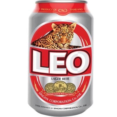 Leo 啤酒 5度 罐装 330毫升 /Bier 5% vol (10 Grad Plato) 330ml LEO