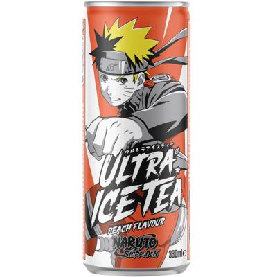 Naruto 冰红茶 桃子味 330毫升 /Eistee Naruto Naruto Pfirsich 330ml ULTRA ICE TEA