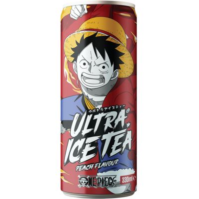 Luffy 冰红茶 桃子味 330毫升 /Eistee One Piece Luffy Pfirsich 330ml ULTRA ICE TEA