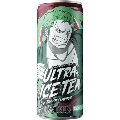 Zoro 冰红茶 桃子味 330毫升 /Eistee One Piece Zoro Pfirsich 330ml ULTRA ICE TEA