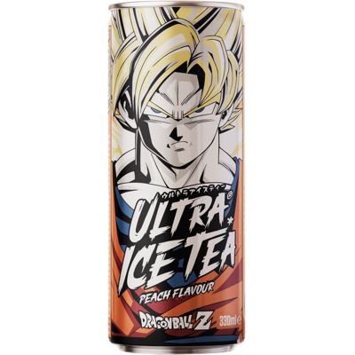 Goku 冰红茶 桃子味 330毫升 /Eistee Dragon Ball Z Goku Pfirsich 330ml ULTRA ICE TEA