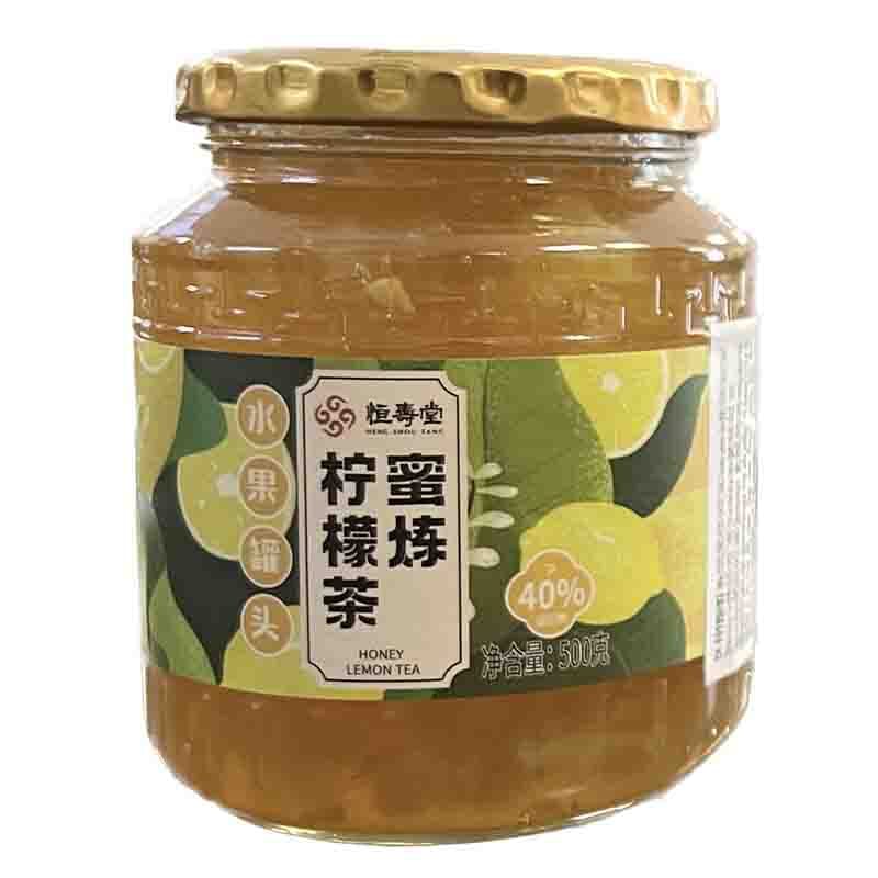 恒寿堂 蜜炼柠檬茶500克/Honig-Zitronen-Tee 500g HengShouTang