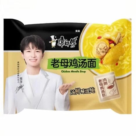 康师傅 好汤面 老母鸡汤面 105克 /Instant Hühnersuppennudeln 105g MASTER KUNG