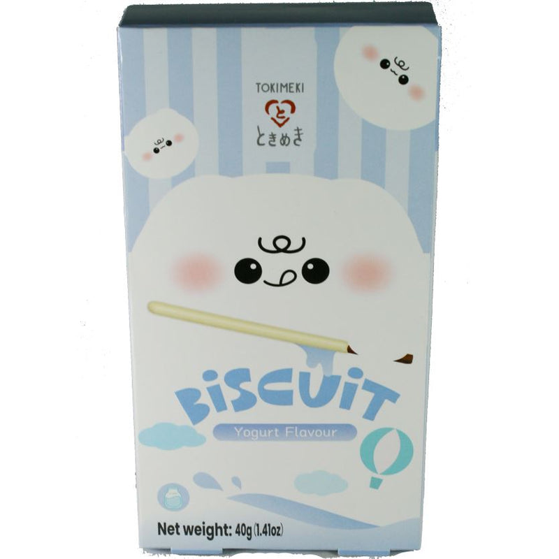 日式巧克力饼干棒 酸奶味 40克 /Biscuit Stick Joghurt Geschmack 40g Tokimeki
