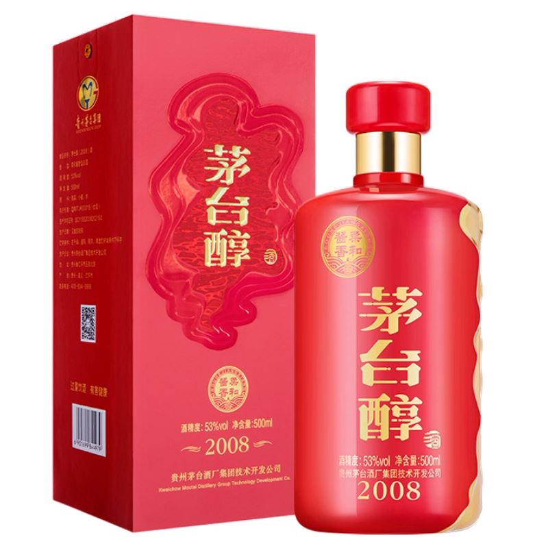 茅台醇2008 53度 白酒 500毫升 /Weinbrand Moutai Chun 53% Alc. KWEI CHOW 500ml