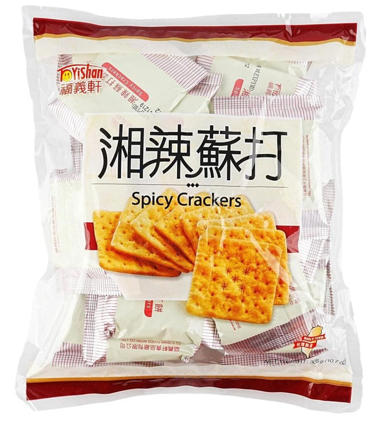 福义轩 湘辣苏打饼 306克 /Hunan scharf Soda Kuchen 306g FYX