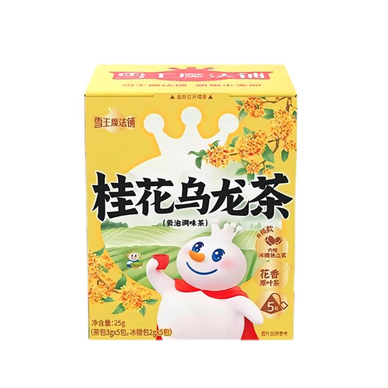 蜜雪冰城 花果茶 桂花 5份装 /Blumentee mit Duftblütegeschmack 5er-Packung 25g MIXUE