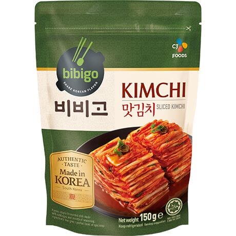 必品阁 韩国泡菜 辣白菜 片 150克/Mat Kimchi 150g Bibigo