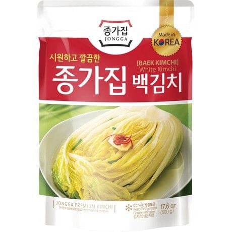 宗家府 韩国泡菜 辣白菜 500克/Baek Weisse Kimchi 500g JONGGA