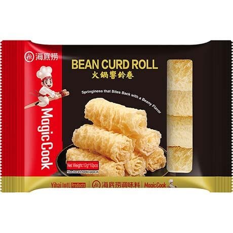 海底捞 火锅响铃卷 120克 /Frittierte Sojahaut Rollen Soja-Rolle 120g HAIDILAO