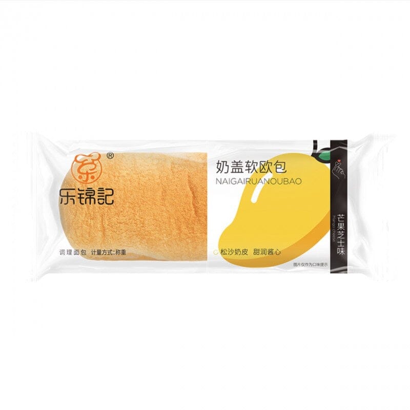 乐锦记 奶盖软欧包 芒果芝士味 310克 /Milchhaube Weichbrot mit Mango und Käsegeschmack 320g LIKEE