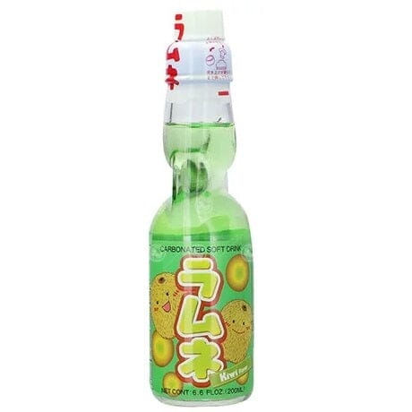 日本波子弹珠汽水 猕猴桃味/ Limonade Kiwi Geschmack 200ml Hatakosen