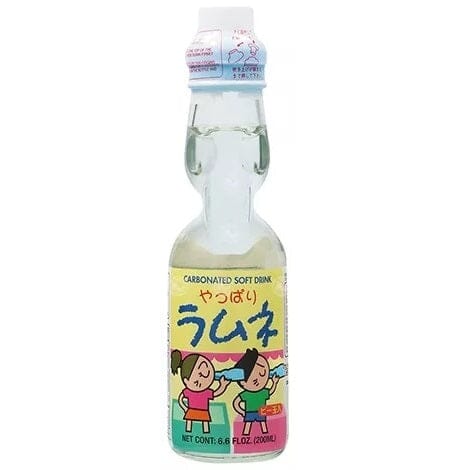 日本波子弹珠汽水 200ml/Ramune Soda 200ml Hatakosen