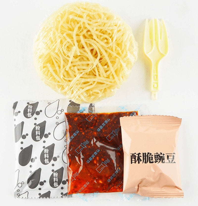 小汪麻六记 重庆小面 105克 /Chongqing Instant Nudeln 105g MALIUJI