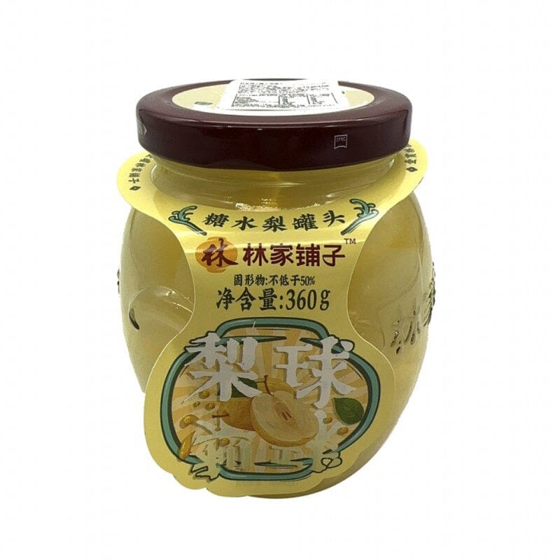 林家铺子 糖水梨罐头 360克 /Birne in Sirup aus der Dose 360g LJPZ