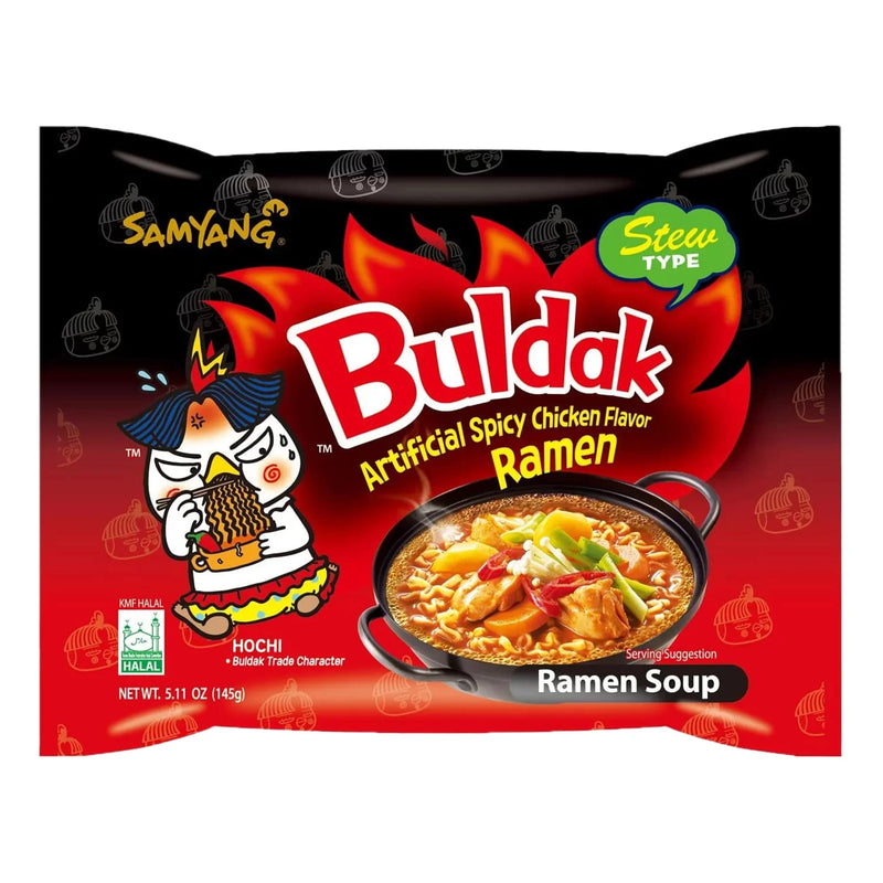 韩国三养火鸡面 炖汤面 140克 /Hot Chicken Ramen Stew Typ 140g Samyang