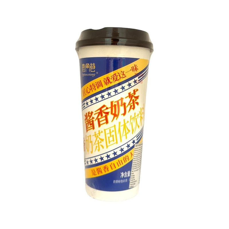 鹿角巷 奶茶固体饮料 酱香奶茶（冷热泡）120克/Teemilch Getränk mit 0.9% Alkohol 120g LJG