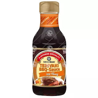 日本万字牌 蜜汁烧烤照烧酱 250毫升 /Teriyaki BBQ Soße mit Hönig 250ml KIKKOMAN