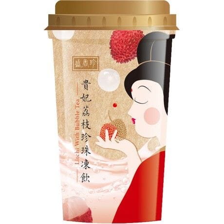 盛香珍 贵妃荔枝珍珠冻饮 275毫升 /Litschi Getränk mit Bubble-Perlen 275ml SHENG XIANG ZHEN