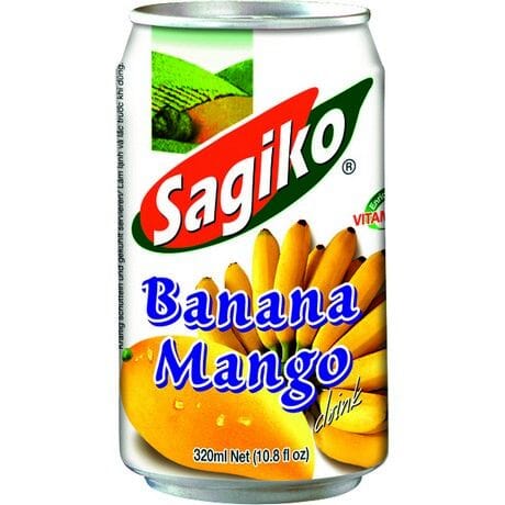 Sagiko 香蕉芒果饮料 320毫升 /Bananen Mango Getränke 320ml Sagiko