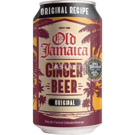 牙买加 傲汽 姜汁啤酒 无酒精 330毫升/Ingwer Bier 330ml alkoholfrei OLD JAMAICA
