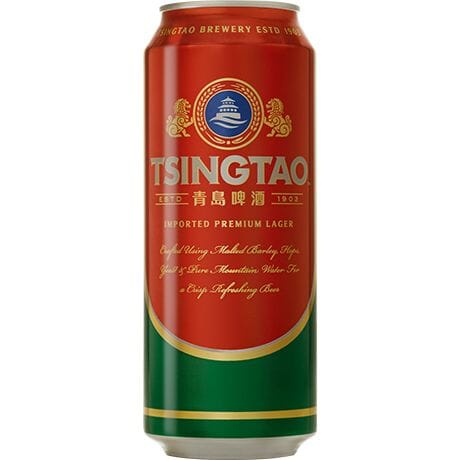 青岛啤酒 易拉罐 500毫升 /Tsingtao Bier 4,7% Alc. - Plato 11 500ml