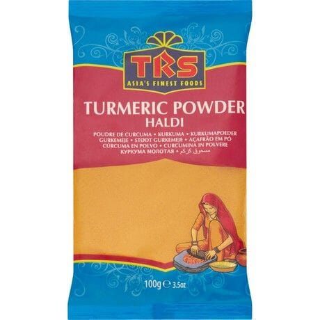 TRS 姜黄粉 100克 /Kurkumapulver Turmeric Haldi Pulver 100g TRS