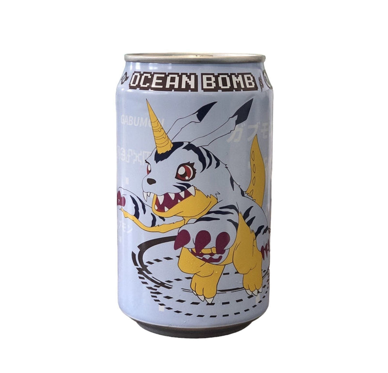 数码宝贝气泡水 蓝莓 330毫升 /Sparkling Wasser Heidelbeeregeschmack mit Kohlensäure 330ml OCEAN BOMB