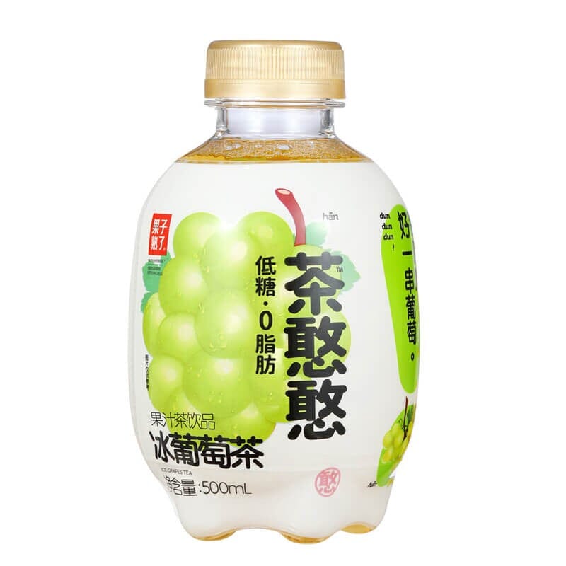 果子熟了 茶憨憨 冰葡萄茶 500毫升 /Trauben-Eistee 500ml GZSL