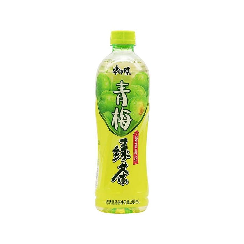 康师傅 青梅绿茶 500毫升 /Getränke Grüntee mit grüner Pflaumen Geschmack 500ml MASTER KUNG