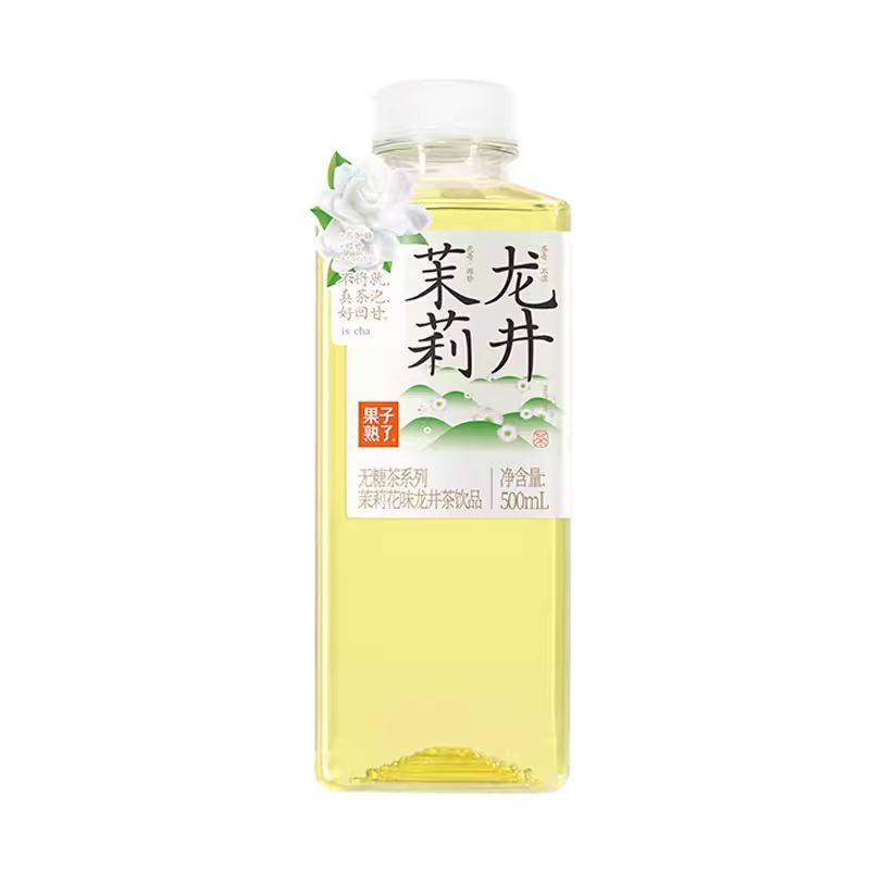 果子熟了 茉莉花味龙井茶 500毫升 /Jasmintee Grüntee 500ml GZSL