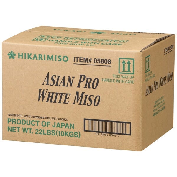 日本料理酱 味增 10公斤 /Weiße Miso Paste Fermentierte Sojabohnenpaste hell 10kg Hikari