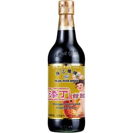 珠江桥牌 添丁甜醋 500毫升/Würzmittel aus gesüßtem Reisessig 500ml