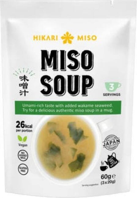 Hikari 味增汤 60克/Instant Miso Suppe 3 Portionen 60g Hikari
