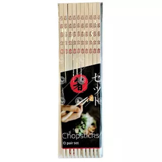 日式竹筷子 10双 / Essstäbchen Bambus 10 St.
