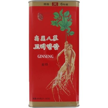 高丽人参 六年根 450克 /Ginsengwurzeln Getrocknet 450g