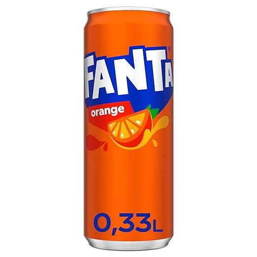 芬达 桔子味 330毫升 /Fanta Orange fruchtig spritzige Limonade mit klassischem Orangengeschmack 330ml