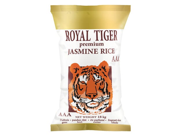 皇家虎牌 茉莉香米 18公斤/Jasminreis Duftreis Royal Tiger 18kg