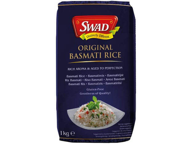 长粒香米 1公斤/Original Basmati Reis 1kg SWAD