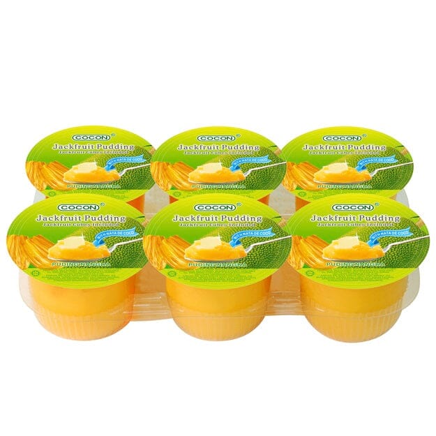 菠萝蜜果冻布丁 6个 /Jackfruit Pudding Nata de Coco Würfel 708g Cocon