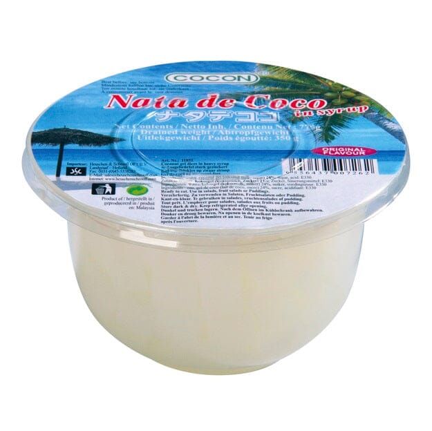 糖水椰果肉 775克 /Kokosgelwürfel gezuckert Nata de Coco in Sirup 775g Cocon