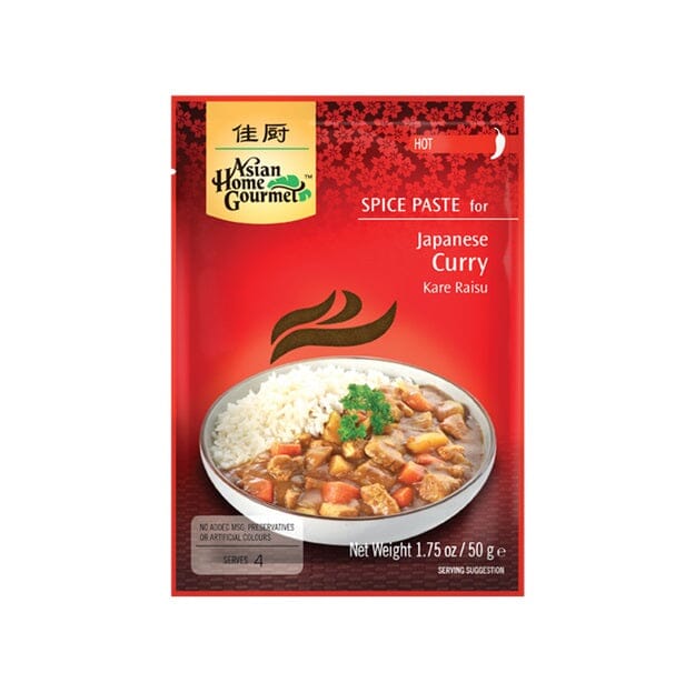 佳厨 日式咖喱酱 50克 /Japanisches Curry Würzpaste 50g AHG